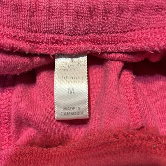 Hot Pink Old Navy Terrycloth Shorts - Picture 3 of 3